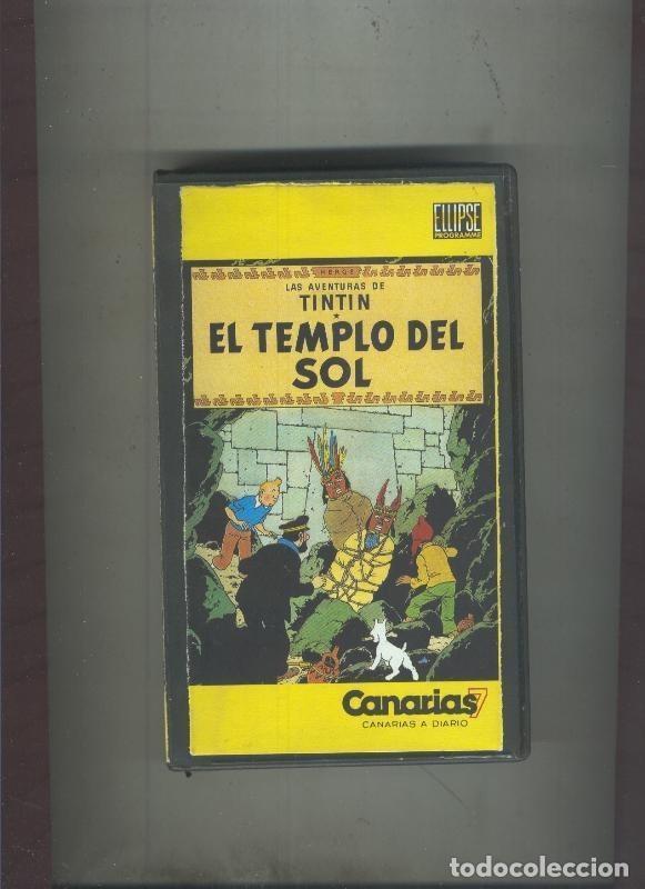 Sammeln von Zeitschriften und Zeitungen: Video VHS: Tintin: El templo del sol - Varios