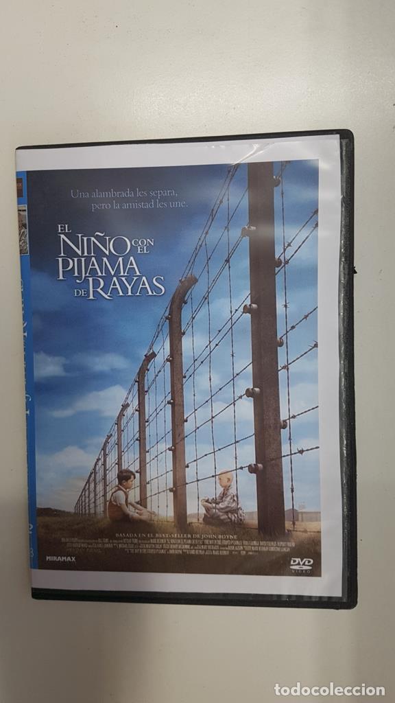Collezionismo di Riviste e Giornali: DVD pelicula: El ni&ntilde;o con el pijama de rayas, basada en el best-seller de John Boyne. La cubierta no