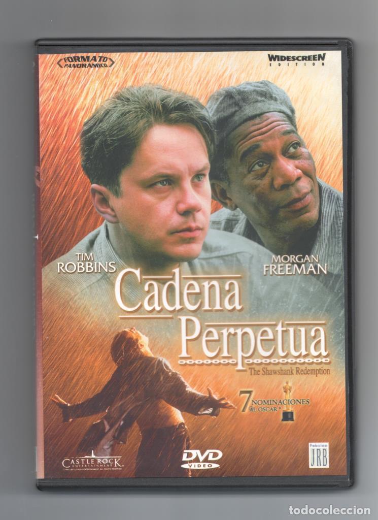 Sammeln von Zeitschriften und Zeitungen: DVD pelicula: Cadena perpetua (1994), interpretada por Tim Robbins, Morgan Freeman. Widescreen Editi