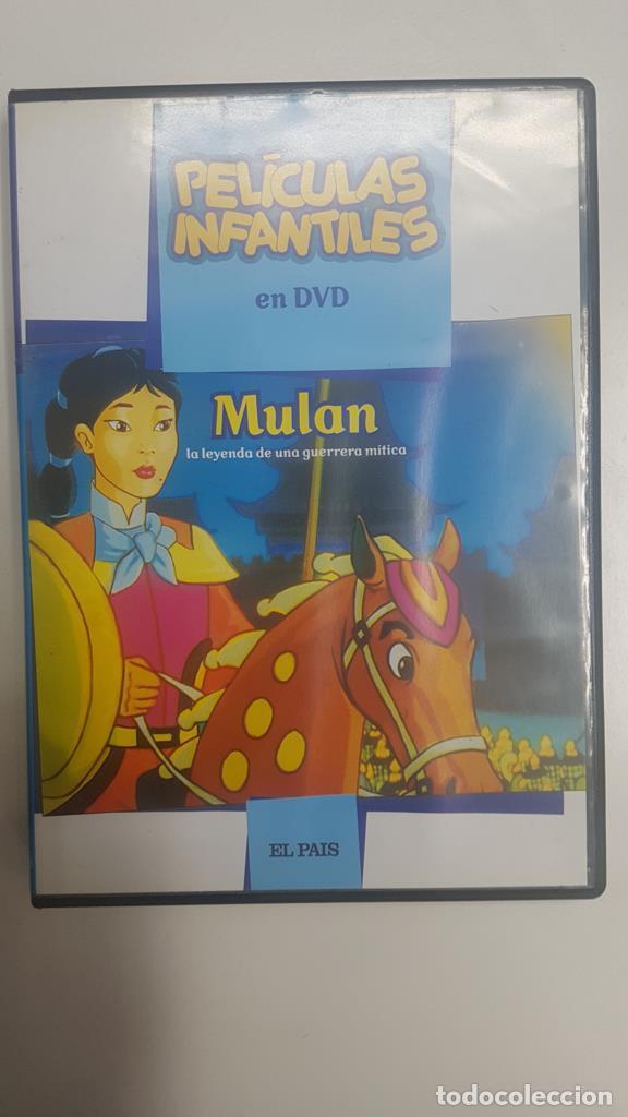 Colecionismo de Revistas e Jornais: DVD peliculas infantiles: Mulan, la leyenda de una guerrera mitica - Varios