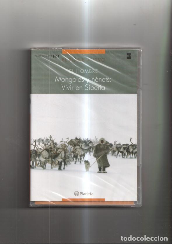 Collezionismo di Riviste e Giornali: Documental en DVD: El planeta vivo - El hombre, Mongoles y n&eacute;nets: vivir en Siberia - NULL