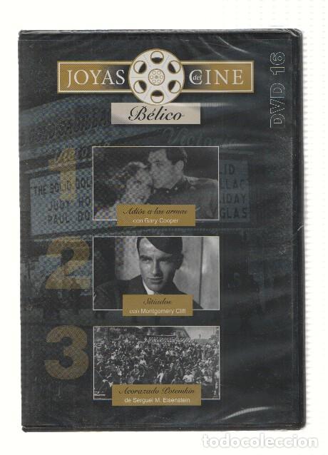 Collection Magazines and Newspapers: DVD-Cine: Joyas del Cine, Numero 16 (Belico): Adios a las Armas, Sitiados y Acorazado Potemkin - Var
