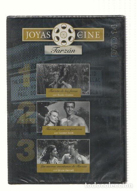 Collezionismo di Riviste e Giornali: DVD-Cine: Joyas del Cine, Numero 14 (Tarzan): Tarzan de las Fieras, Tarzan y sus Compa&ntilde;eros y Las Nu