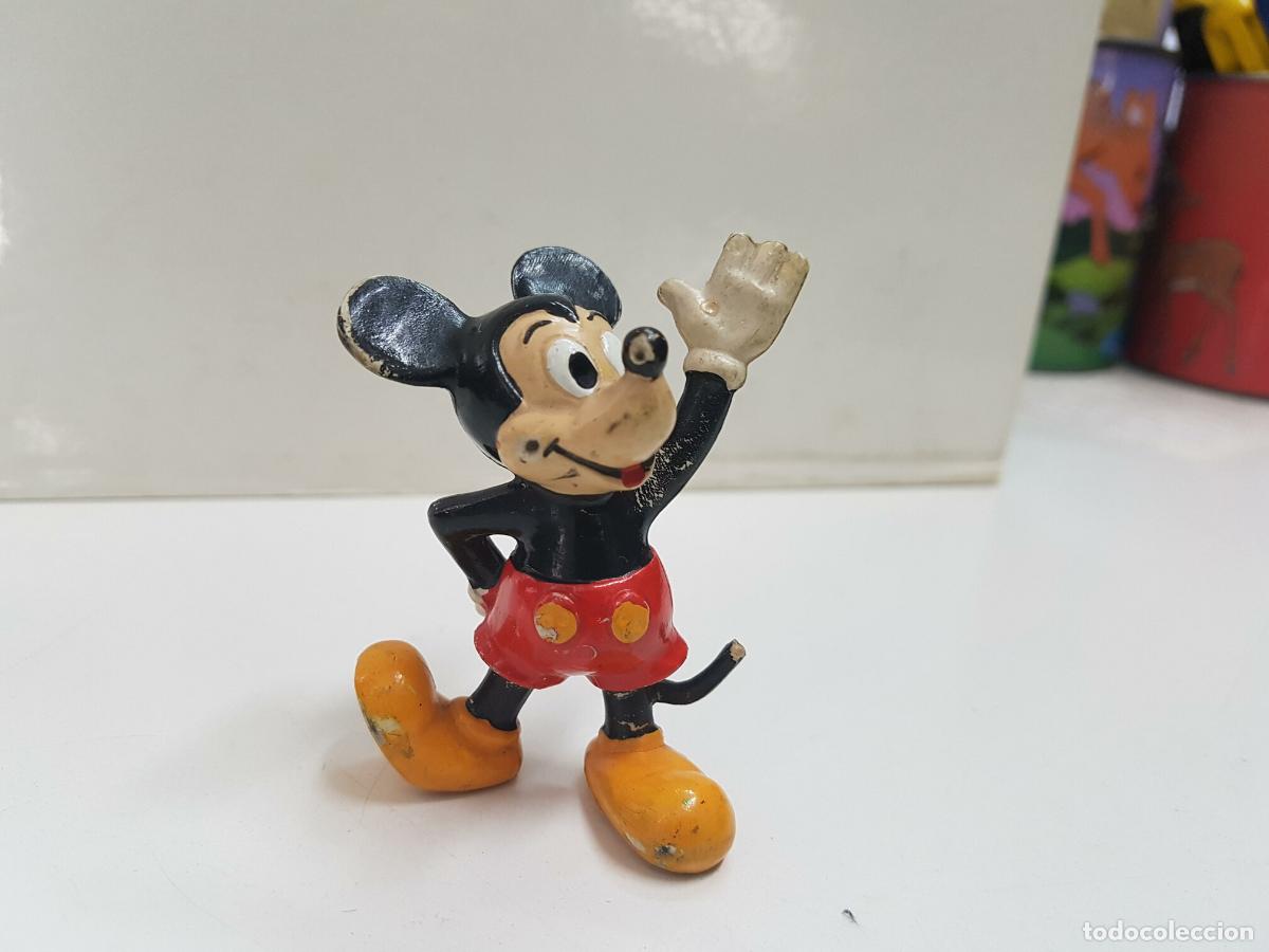 Sammeln von Zeitschriften und Zeitungen: Figura de la serie Mickey Mouse: Mickey Mouse alzando el brazo