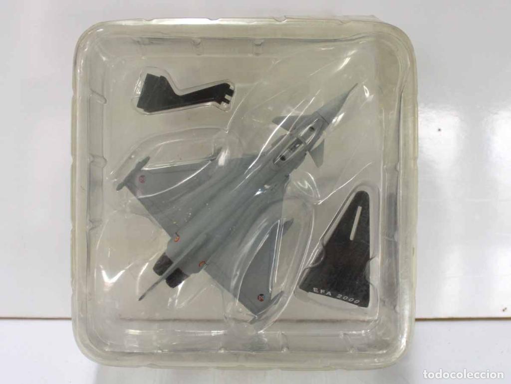 Sammeln von Zeitschriften und Zeitungen: Avion metal de Coleccion: EFA 2000, Escala 1:121 (Ediciones del Prado) - Ediciones del Prado