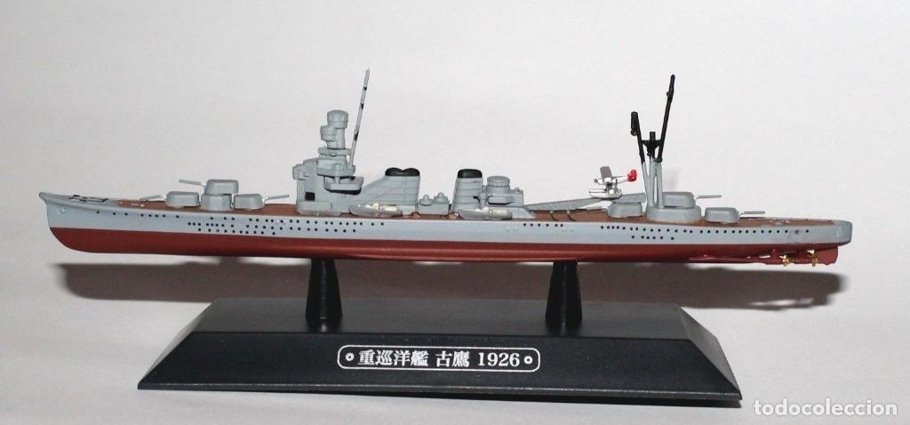 Sammeln von Zeitschriften und Zeitungen: EAGLEMOSS Barcos de Guerra 13: CRUCERO FURUTAKA 1932 (Escala 1:1100) - VARIOS