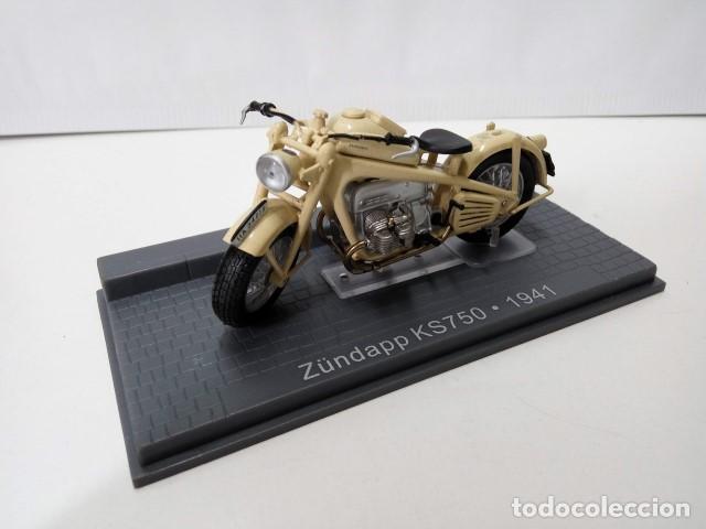Sammeln von Zeitschriften und Zeitungen: Moto Escala/Scale Diecast Motorcycle: ZUNDAPP KS750 (1941) - VARIOS
