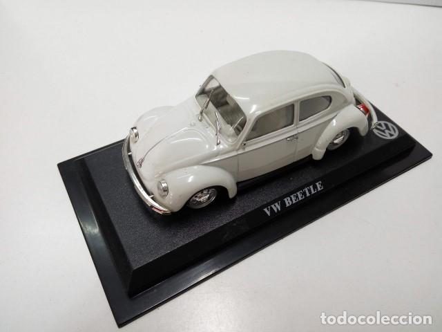 Sammeln von Zeitschriften und Zeitungen: Coche Escala/Scale Diecast Car: VOLSKWAGEN BETTLE, Blanco (1964) - VARIOS