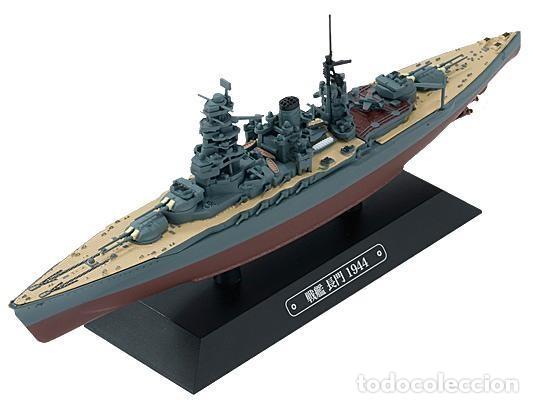 Sammeln von Zeitschriften und Zeitungen: EAGLEMOSS Barcos de Guerra 02: ACORAZADO NAGATO 1944 (Escala 1:1100) - VARIOS