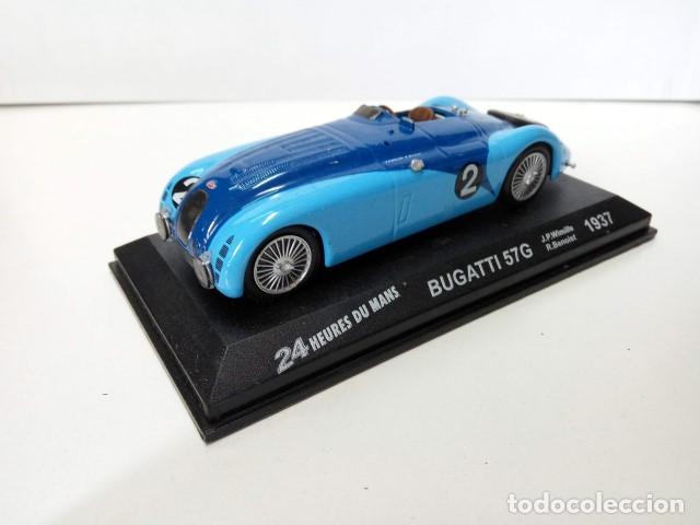 Sammeln von Zeitschriften und Zeitungen: Coche Escala/Scale Diecast Car: (Sin urna) BUGATTI 57G, J.P. Wimille (24h de LeMans 1937) - VARIOS