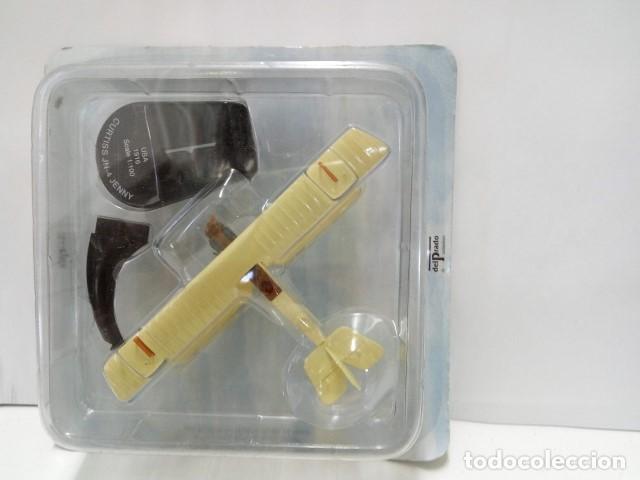 Sammeln von Zeitschriften und Zeitungen: Avion Escala/Scale Diecast Plane: CURTISS JN-4 JENNY (USA 1916) - VARIOS