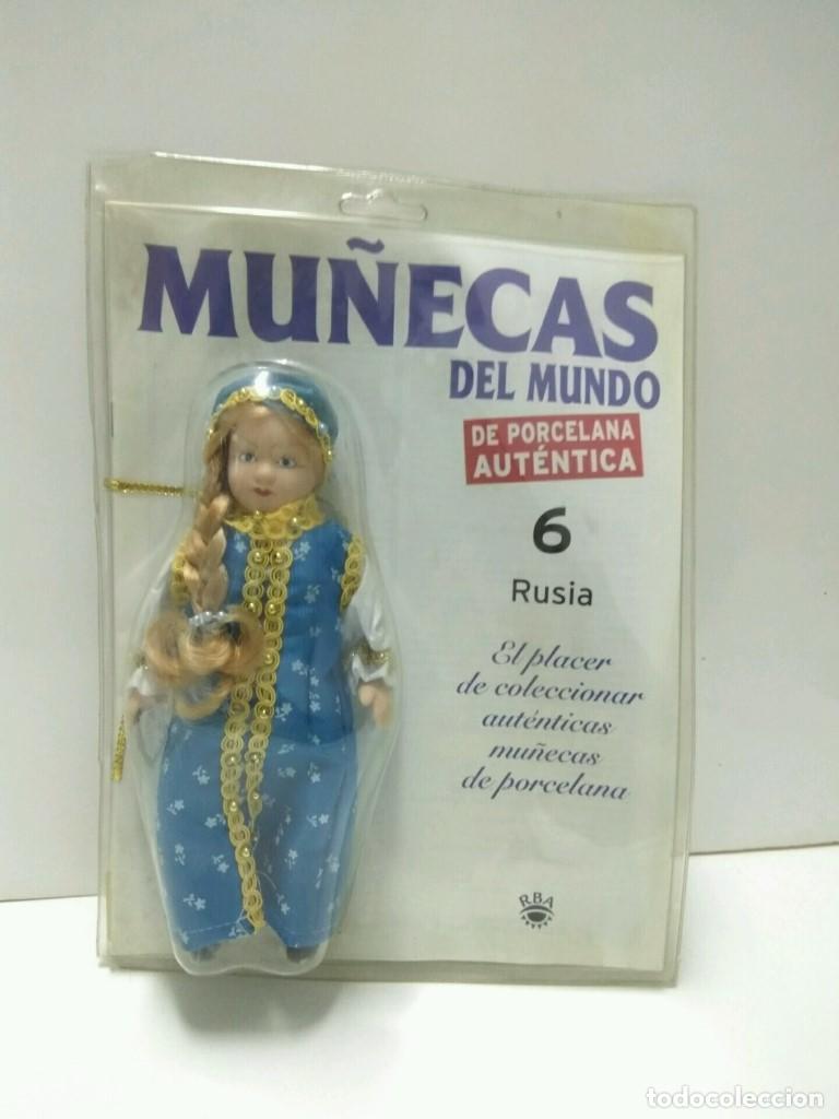Collectionnisme de Revues et Journaux: Mu&ntilde;eca de Porcelana/Porcelain Doll: MU&Ntilde;ECAS DEL MUNDO, NUMERO 06: RUSIA - RBA