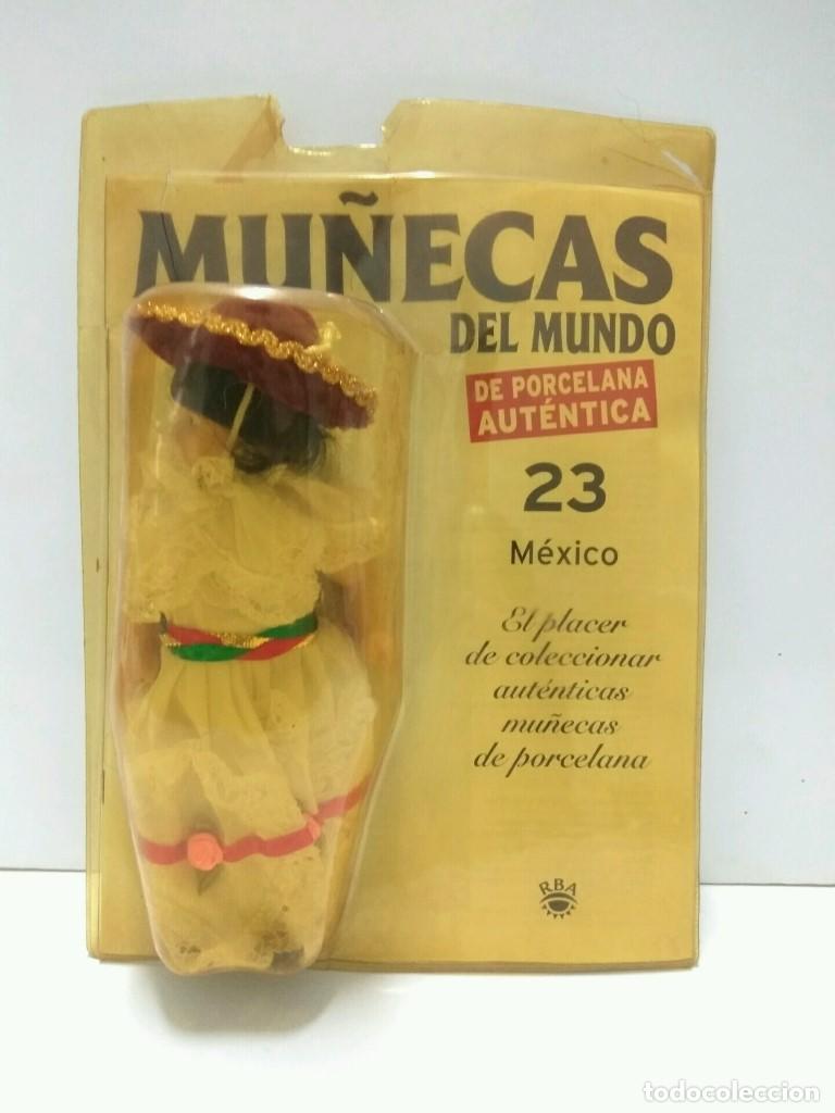 Collectionnisme de Revues et Journaux: Mu&ntilde;eca de Porcelana/Porcelain Doll: MU&Ntilde;ECAS DEL MUNDO, NUMERO 23: MEXICO - RBA
