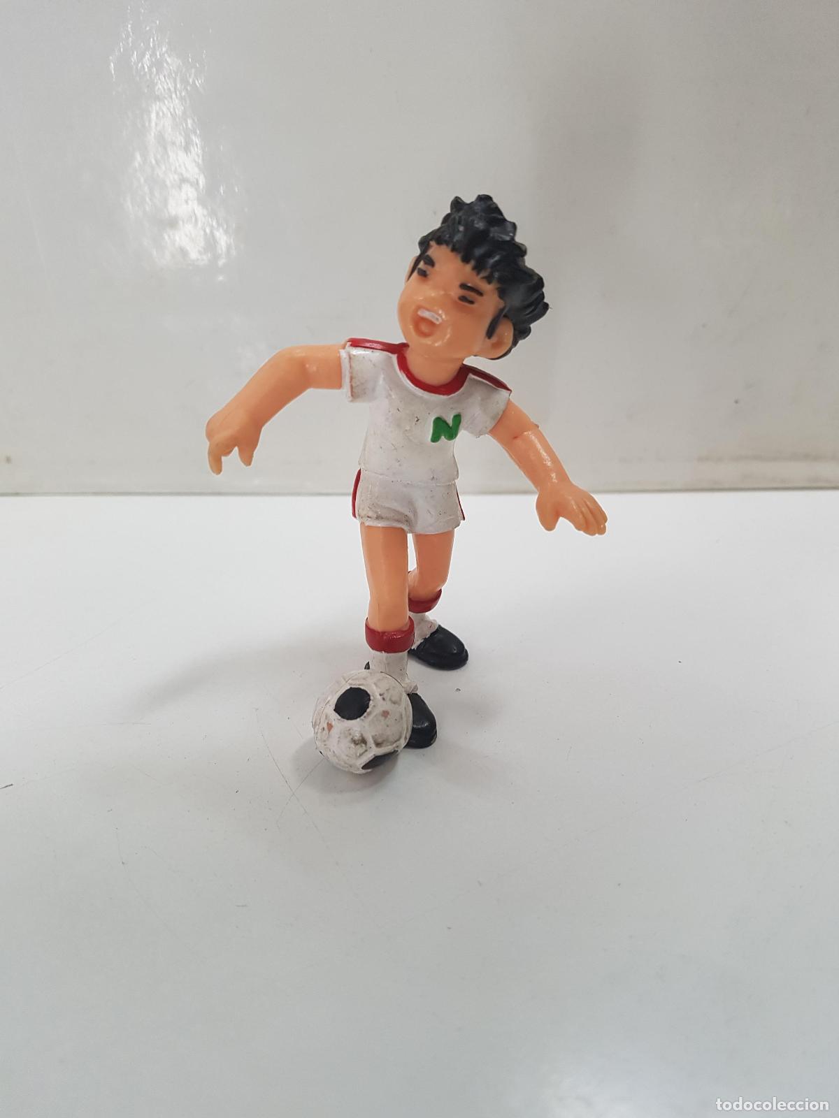 Sammeln von Zeitschriften und Zeitungen: Figura serie Campeones: Oliver Atom, con la pelota en los pies