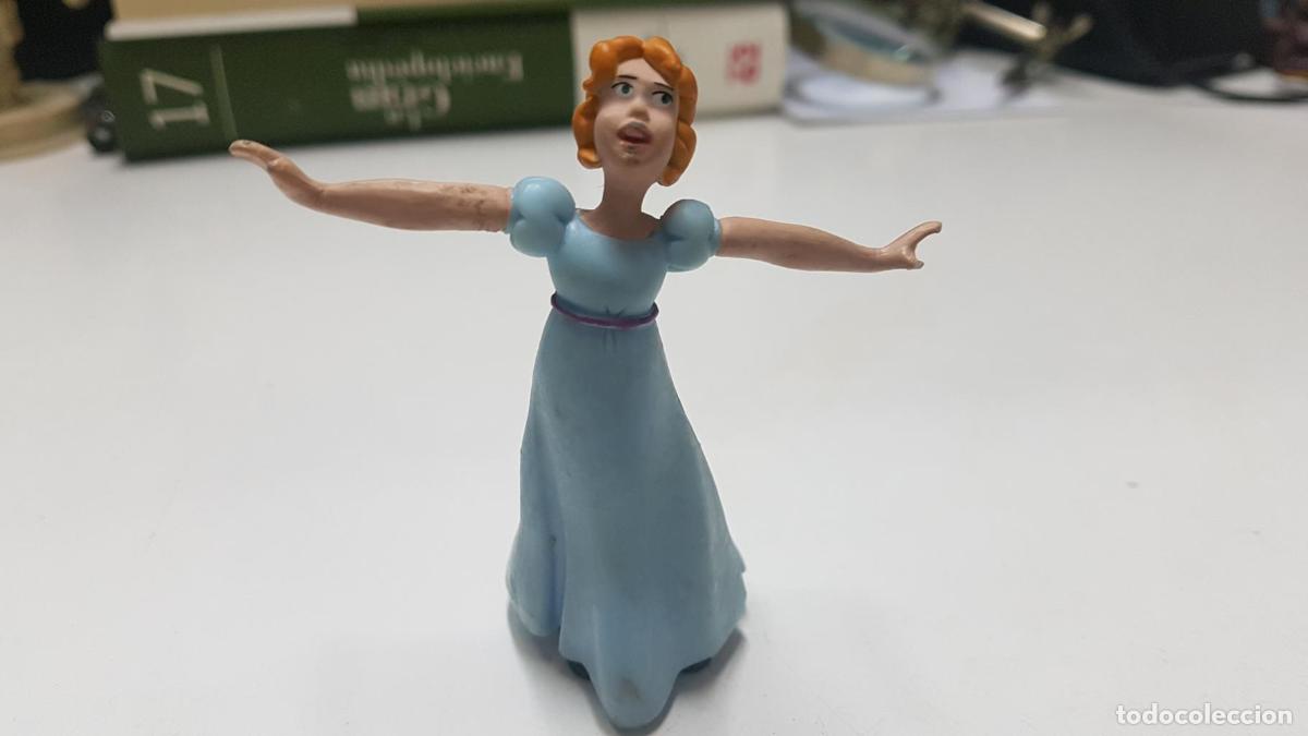 Sammeln von Zeitschriften und Zeitungen: Figura de resina: Wendy de Peter Pan con los brazos en cruz - NULL