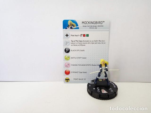 Sammeln von Zeitschriften und Zeitungen: Heroclix: MOCKINGBIRD - Bobbi Morse 10 (con tarjeta identificativa) - Marvel