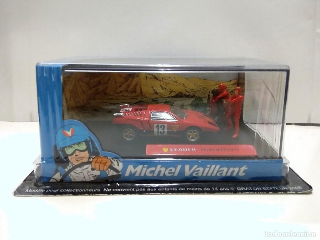 Collection Magazines and Newspapers: Coche/Diecast Car MICHEL VAILLANT: Modelo LEADER MARATHON, Escala 1:43 (Graton Editeur 2008) - Jean