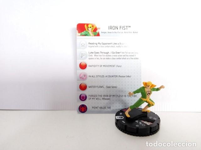 Collectionnisme de Revues et Journaux: Heroclix: IRON FIST - Danny Rand (con tarjeta identificativa) - Marvel