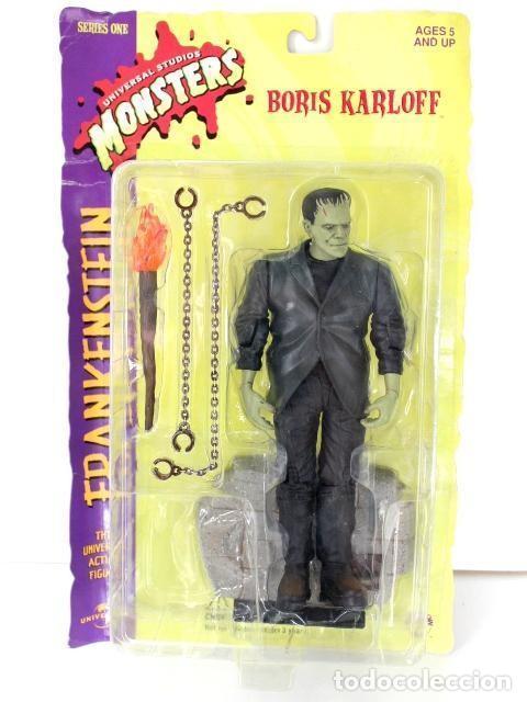 Colecionismo de Revistas e Jornais: Figura/Figure: FRANKENSTEIN - Boris Karloff (Embalaje abierto por caida y cerrado con cello) - Unive