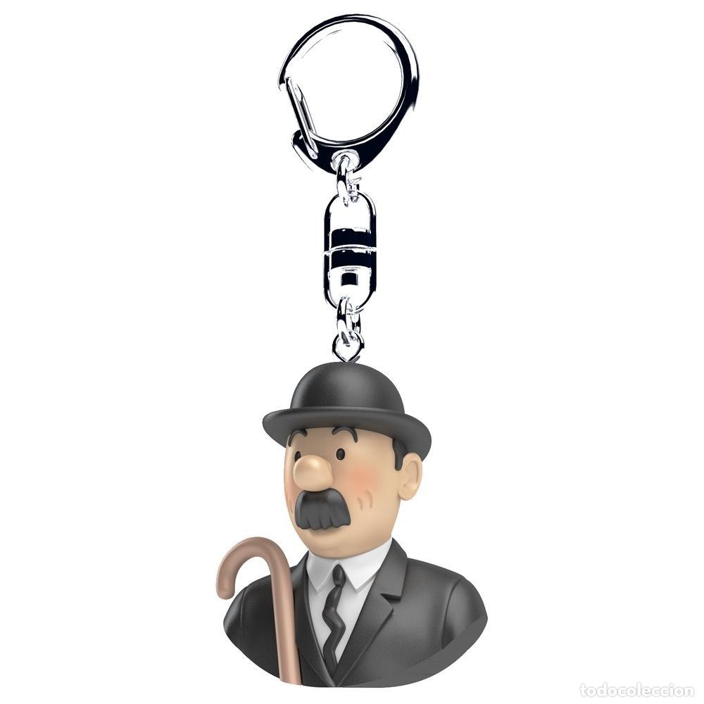 Colecionismo de Revistas e Jornais: TINTIN: Llavero PVC Tintin: DUPOND - Figura de 4 cm (ref. #42318) - Varios