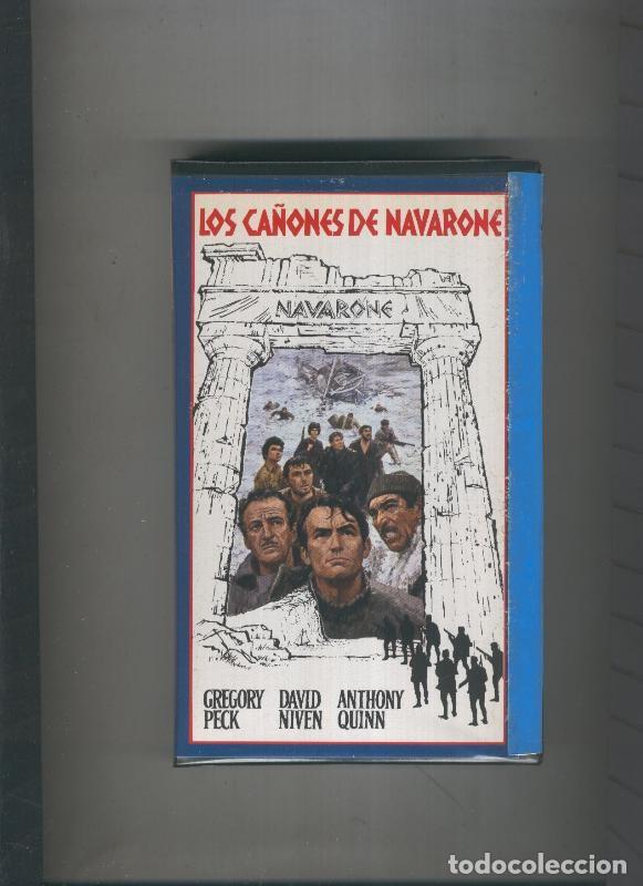 Colecionismo de Revistas e Jornais: Video VHS: Los ca&ntilde;ones de Navarone (Gregory Peck-David Niven-Anthony Quinn) - Varios