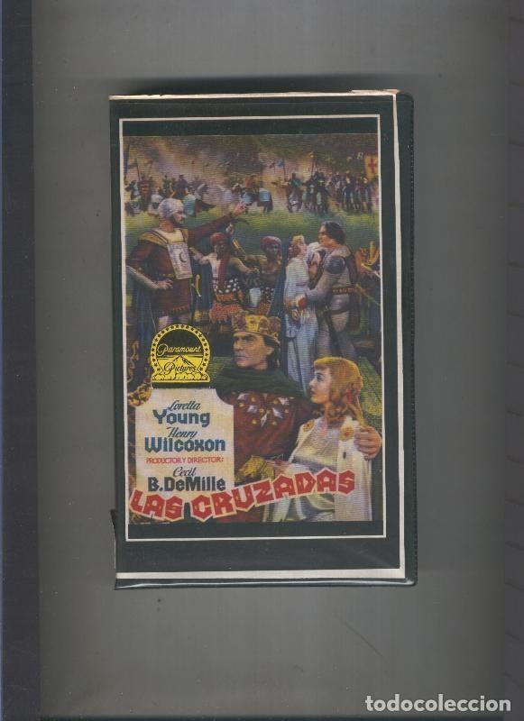 Coleccionismo de Revistas y Peri&oacute;dicos: Video VHS: Las Cruzadas (Loretta Young-Henry Wilcoxon) - Varios