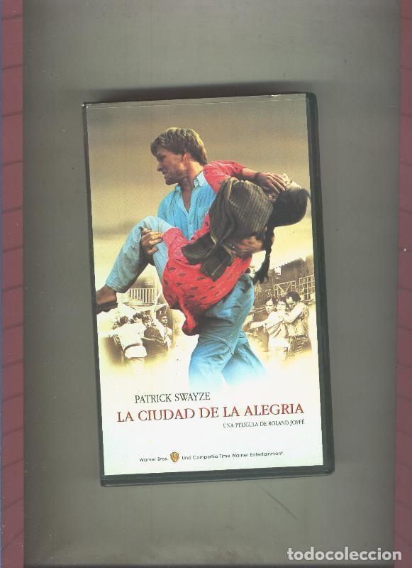 Collezionismo di Riviste e Giornali: Video VHS: La ciudad de la alegria (Patrick Swayze) - Varios