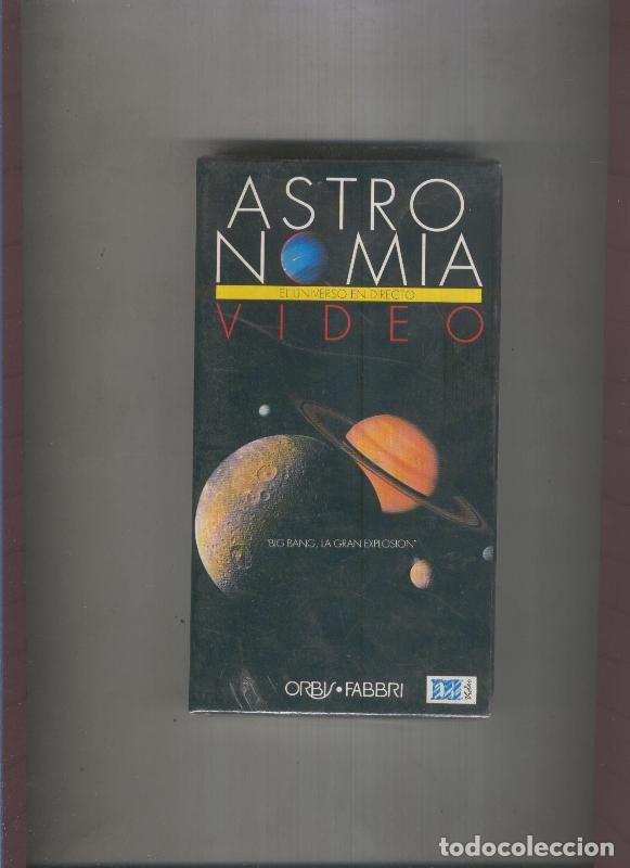 Collezionismo di Riviste e Giornali: Video VHS: Astronomia el universo en directo numero 14: Big Bang, la gran explosion - Varios
