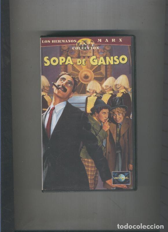 Collezionismo di Riviste e Giornali: Video VHS: Los hermanos Marx: Sopa de Ganso - Varios
