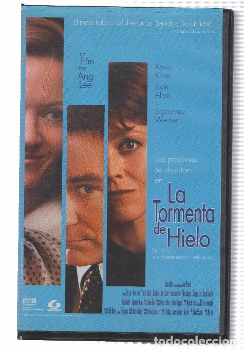 Collezionismo di Riviste e Giornali: Cine VHS: LA TORMENTA DE HIELO - Sigourney Weaver - Ang Lee