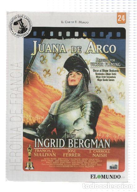 Coleccionismo de Revistas y Peri&oacute;dicos: DVD-Cine: Grandes Acontecimientos del Siglo XX, Numero 24: JUANA DE ARCO - Victor Fleming - Varios