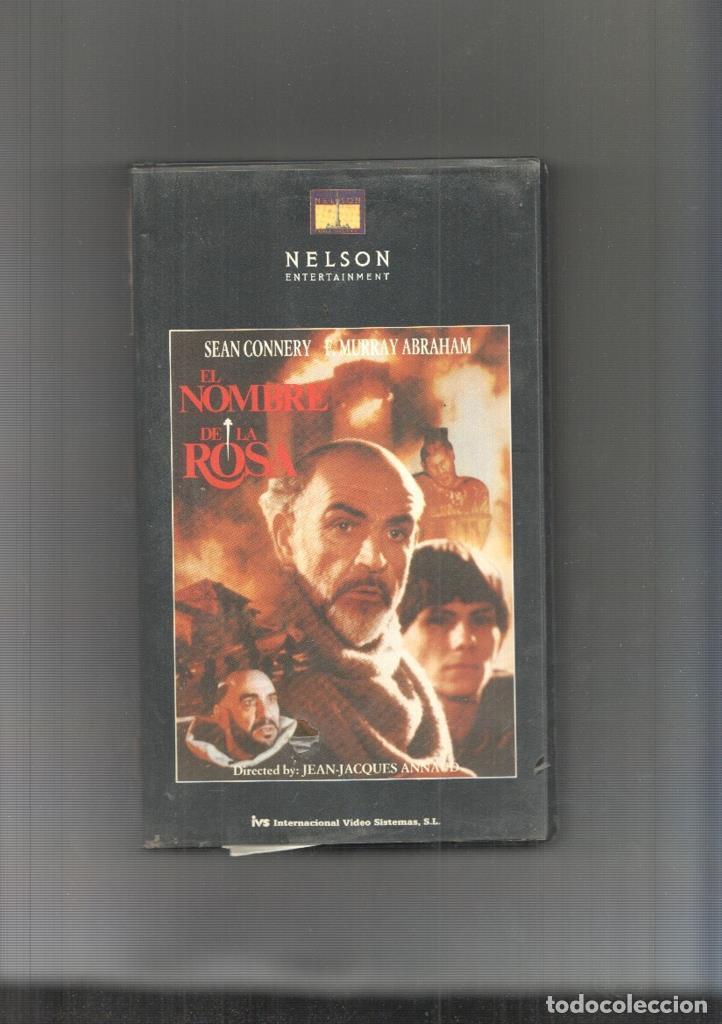 Collezionismo di Riviste e Giornali: Video VHS: El Nombre de la rosa - Jean Jaques Annaud