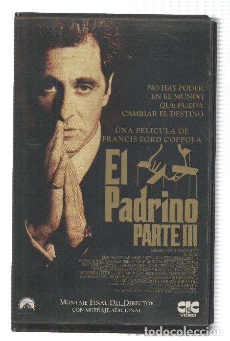Coleccionismo de Revistas y Peri&oacute;dicos: VHS-Cine: EL PADRINO, PARTE III - Al Pacino, Diane Keaton (CIC 1991) - Francis Ford Coppola