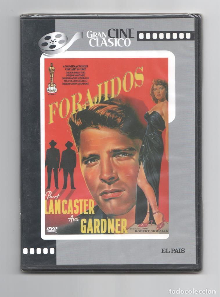 Collezionismo di Riviste e Giornali: DVD pelicula: Forajidos de Burt Lancaster, Ava Gardner (1946). Coleccion Gran Cine Clasico - Varios