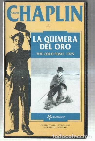 Collezionismo di Riviste e Giornali: VHS: Charlie Chaplin vol 04: la quimera del oro (the gold rush, 1925) - Varios