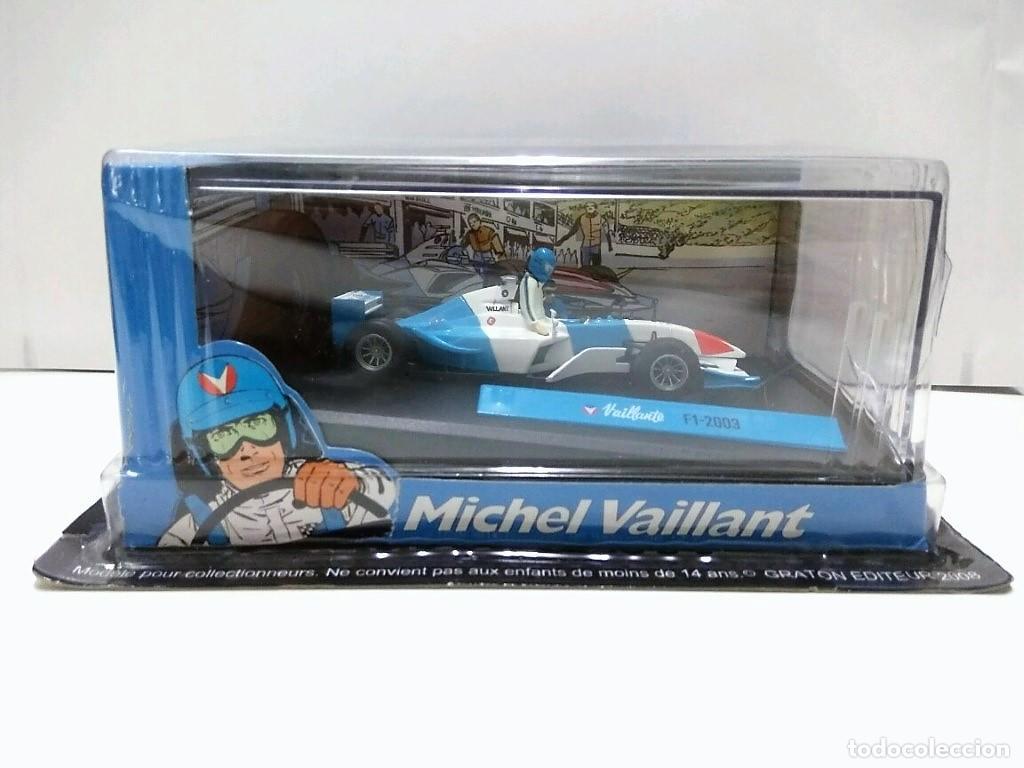 Collectionnisme de Revues et Journaux: Coche/Diecast Car MICHEL VAILLANT: Modelo F-1 2003, Escala 1:43 (Graton Editeur 2008) - Jean Graton