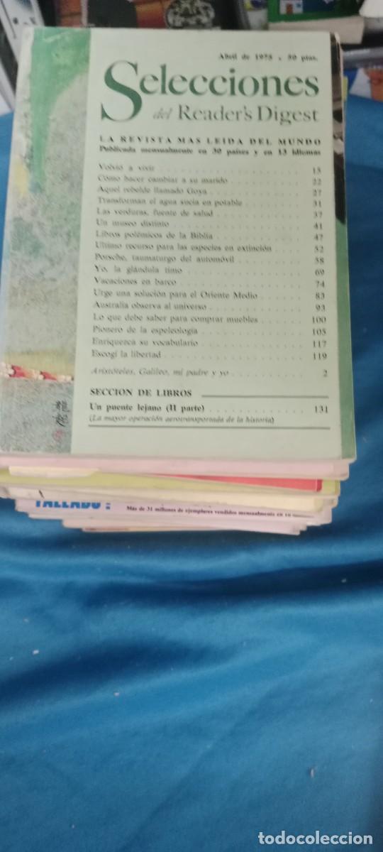 Coleccionismo de Revistas y Peri&oacute;dicos: SELECCIONES DEL READER`S DIGEST. LA REVISTA M&Aacute;S LE&Iacute;DA DEL MUNDO LA DE FOTO GG-CD