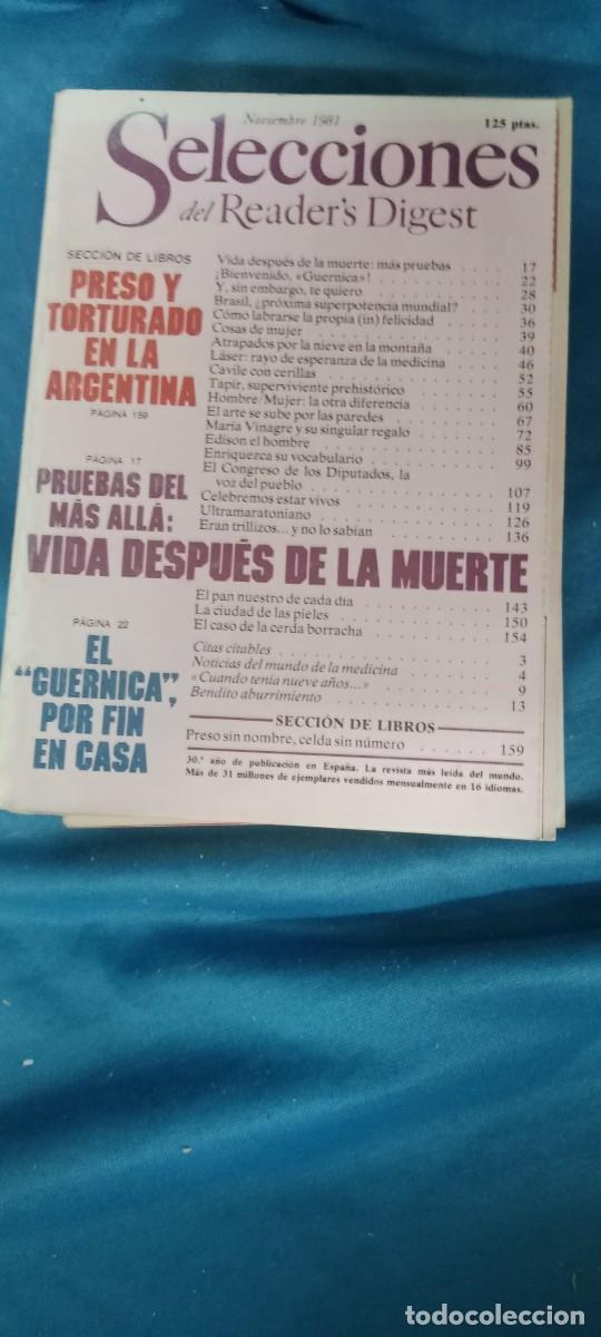 Coleccionismo de Revistas y Peri&oacute;dicos: SELECCIONES DEL READER`S DIGEST. LA REVISTA M&Aacute;S LE&Iacute;DA DEL MUNDO LA DE FOTO GG-CD