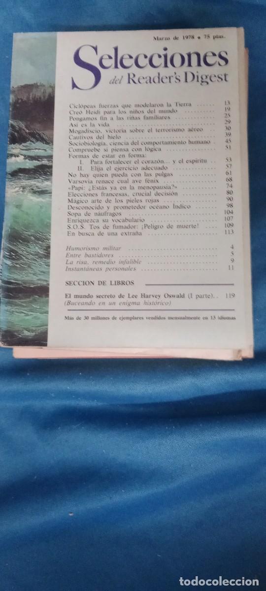 Coleccionismo de Revistas y Peri&oacute;dicos: SELECCIONES DEL READER`S DIGEST. LA REVISTA M&Aacute;S LE&Iacute;DA DEL MUNDO LA DE FOTO GG-CD
