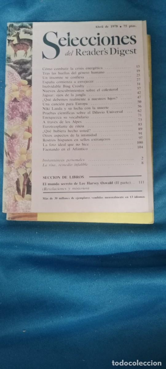 Coleccionismo de Revistas y Peri&oacute;dicos: SELECCIONES DEL READER`S DIGEST. LA REVISTA M&Aacute;S LE&Iacute;DA DEL MUNDO LA DE FOTO GG-CD