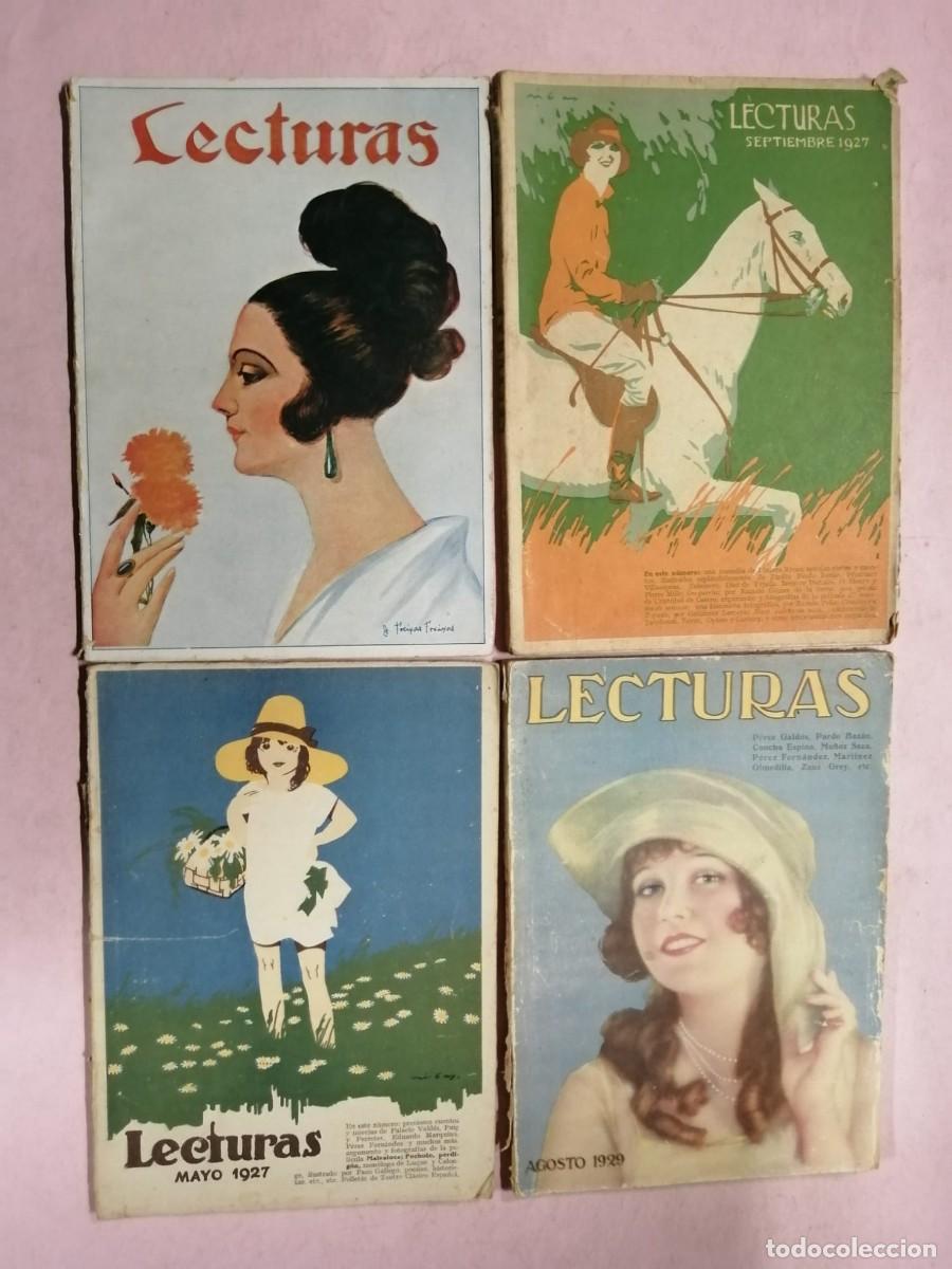 Collection Magazines and Newspapers: 4 EJEMPLARES REVISTA LECTURAS (A&Ntilde;OS 20)