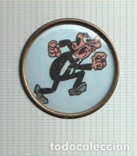 Colecionismo de Revistas e Jornais: Pins: serie Iba&ntilde;ez: Botones Sacarino: El presi - Varios