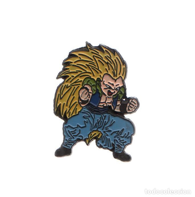 Sammeln von Zeitschriften und Zeitungen: PIN: PIN DRAGON BALL: GOTEN SUPER SAIYAN FASE 3 (pelo color amarillo) - Akira Toriyama
