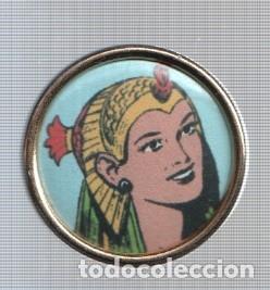 Collectionnisme de Revues et Journaux: Pins: serie El Jabato, serie las mujeres: Tigra - Varios