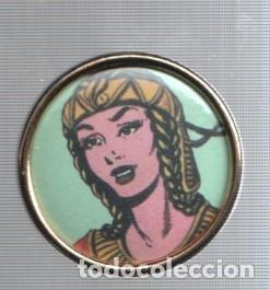 Sammeln von Zeitschriften und Zeitungen: Pins: serie El Jabato, serie las mujeres: Adua - Varios