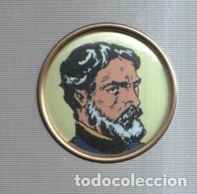 Coleccionismo de Revistas y Peri&oacute;dicos: Pins: serie El Coyote: General Clarker - Varios