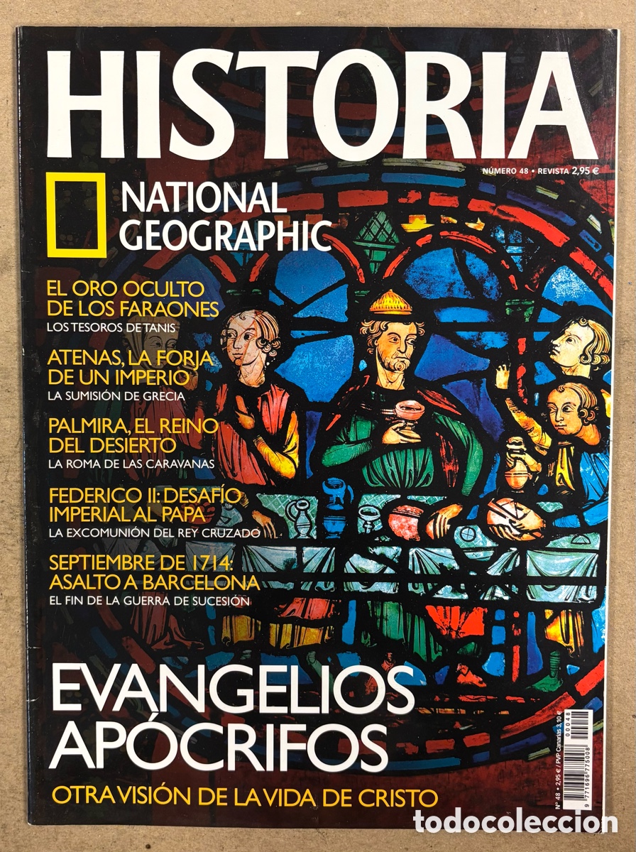 Coleccionismo de Revistas y Peri&oacute;dicos: NATIONAL GEOGRAPHIC N&deg; 48. EVANGELIOS AP&Oacute;CRIFOS, TESOROS DE TANIS, EL IMPERIO ATENIENSE, PALMIRA,&hellip;
