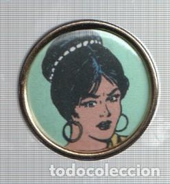 Sammeln von Zeitschriften und Zeitungen: Pins: serie El Jabato, serie las mujeres: Haina - Varios