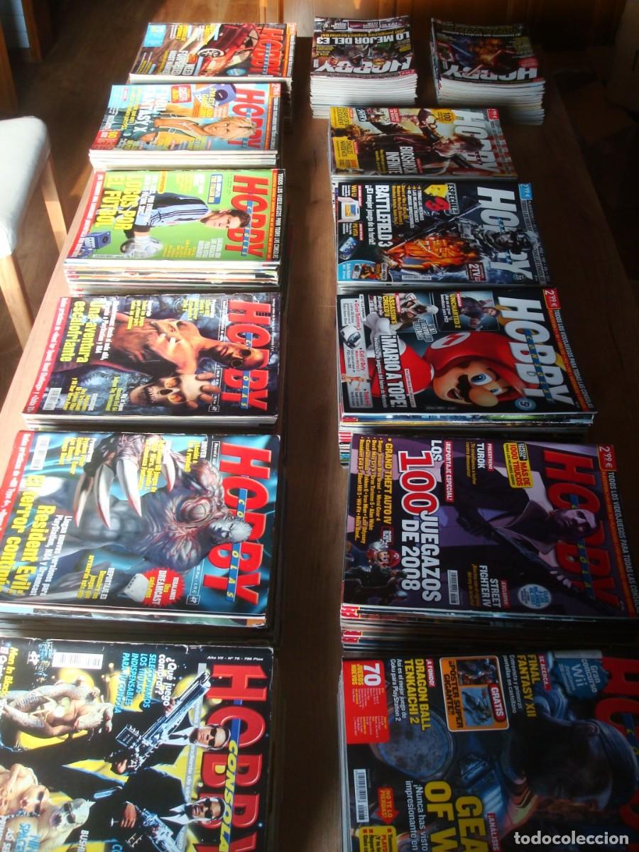 Coleccionismo de Revistas y Peri&oacute;dicos: Lote 205 revistas Hobby Consolas (n&ordm; 76 al 308) + suplementos (gu&iacute;as, posters, etc.)