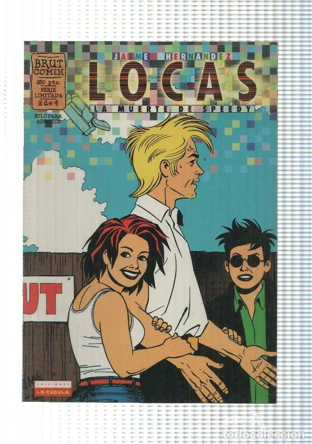 Sammeln von Zeitschriften und Zeitungen: Brut Comix: Locas num 2 de 4, la muerte de Speedy por Jaime Hernandez - NULL